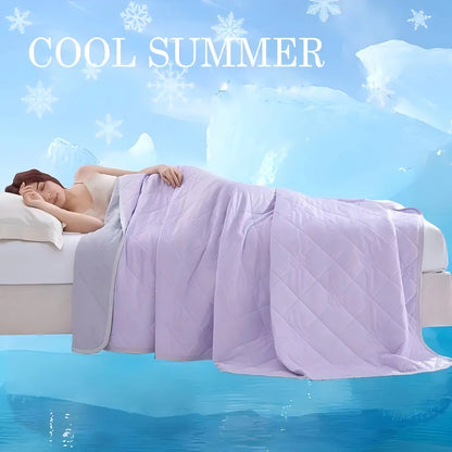 Dual-Sided Cooling Blanket for Hot Sleepers