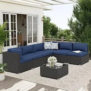 7-Piece Outdoor Patio Furniture Sofa Set