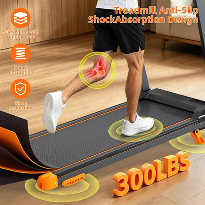 12% Incline, 3-in-1 Foldable Treadmills