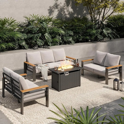 Outdoor Patio Furniture Set, with Coffee Table