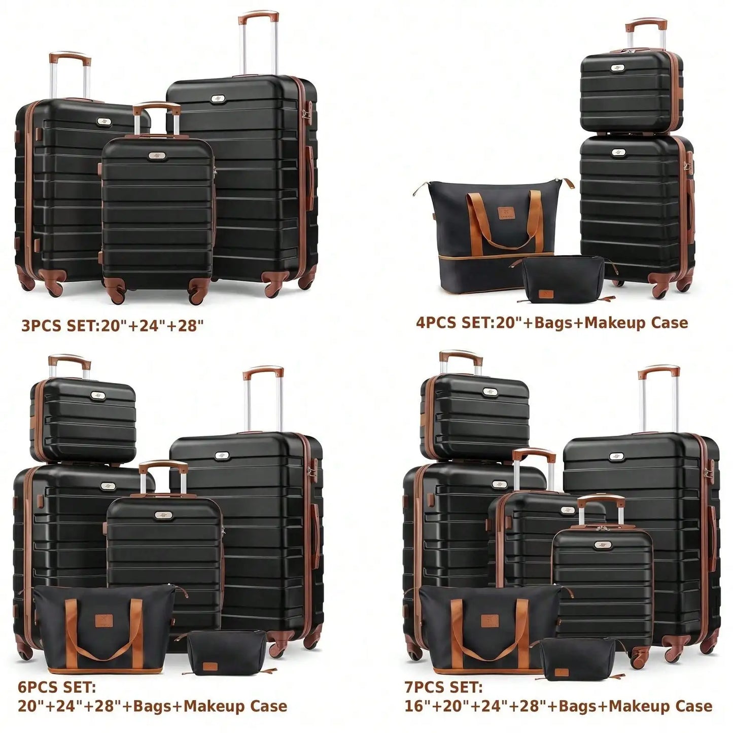 Large Capacity Luggage Set