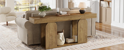 Entryway Accent Table with U-Shaped Base