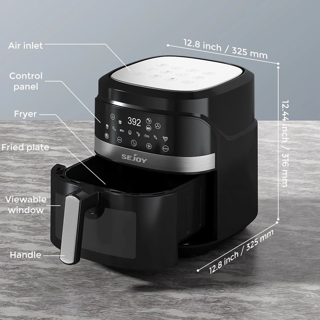 8 inch-1,6 Quart Air Fryer