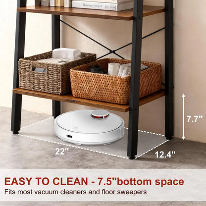 Bookshelf Wooden Storage Standing Shelf Living Room