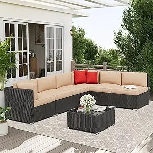 7-Piece Outdoor Patio Furniture Sofa Set