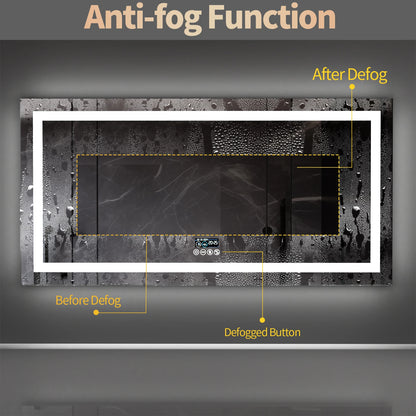 Dimmable LED Bathroom Vanity Mirror