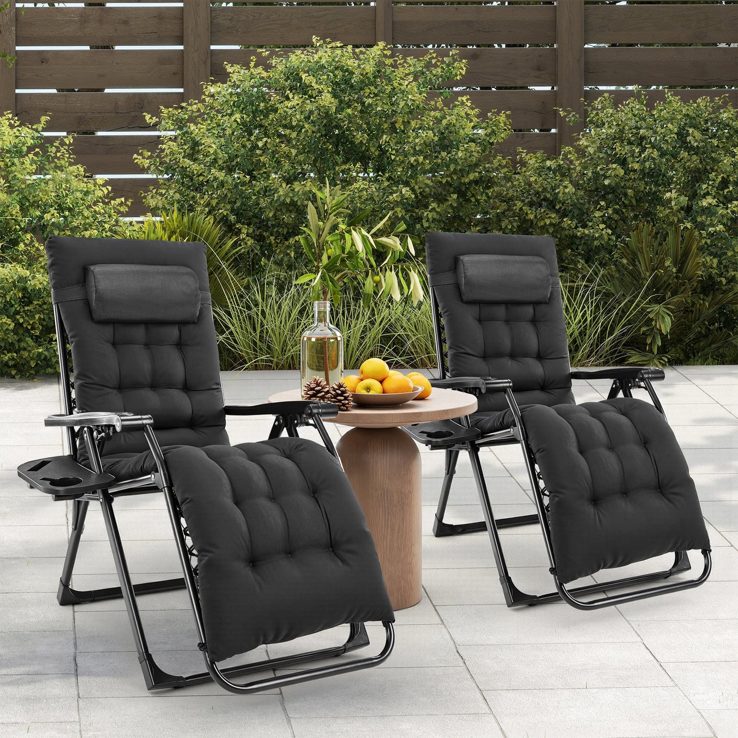 Zero Gravity Recliner Camping Patio Lounge Chair