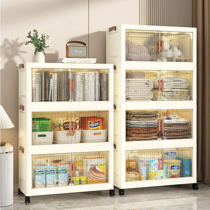 Multi-Purpose Stackable Thickened Storage Cabinet