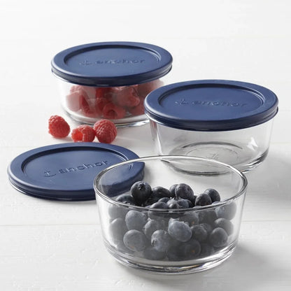 Glass Storage Containers Set of 3
