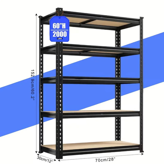2000LBS Capacity Heavy Duty Adjustable Storage Shelves