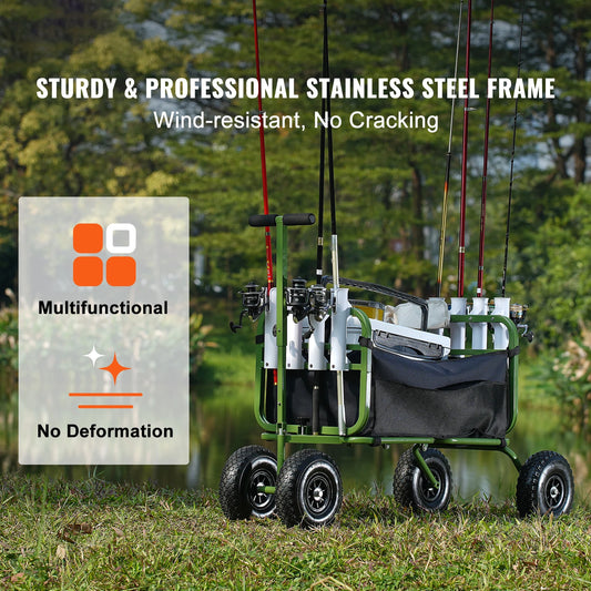 300lbs Beach Foldable Cart