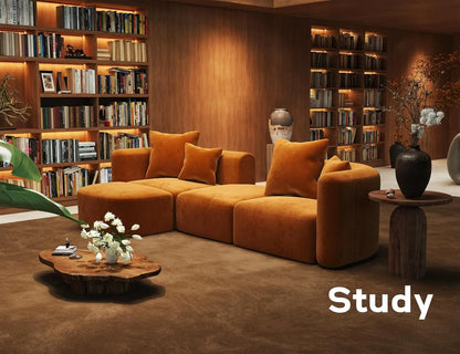 Luxury Modular Sectional Couches with Ottoman
