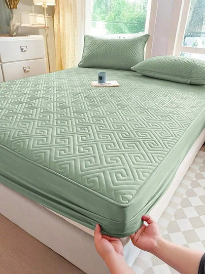 Waterproof Fitted Sheet With Deep Pocket