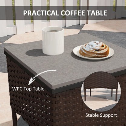 Rocking Chair Patio Furniture W / Table