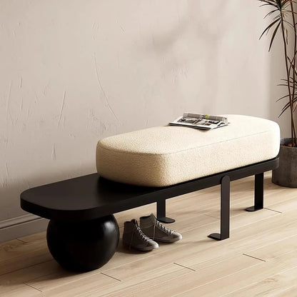 Modern Entryway Wooden Bench