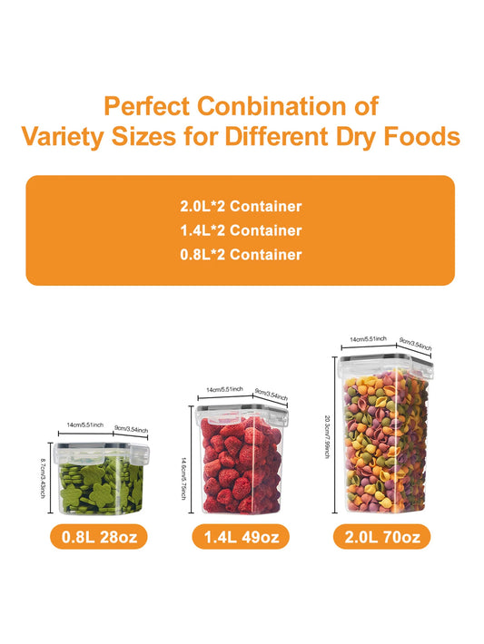 12pc Airtight Food Storage Containers with LIDS