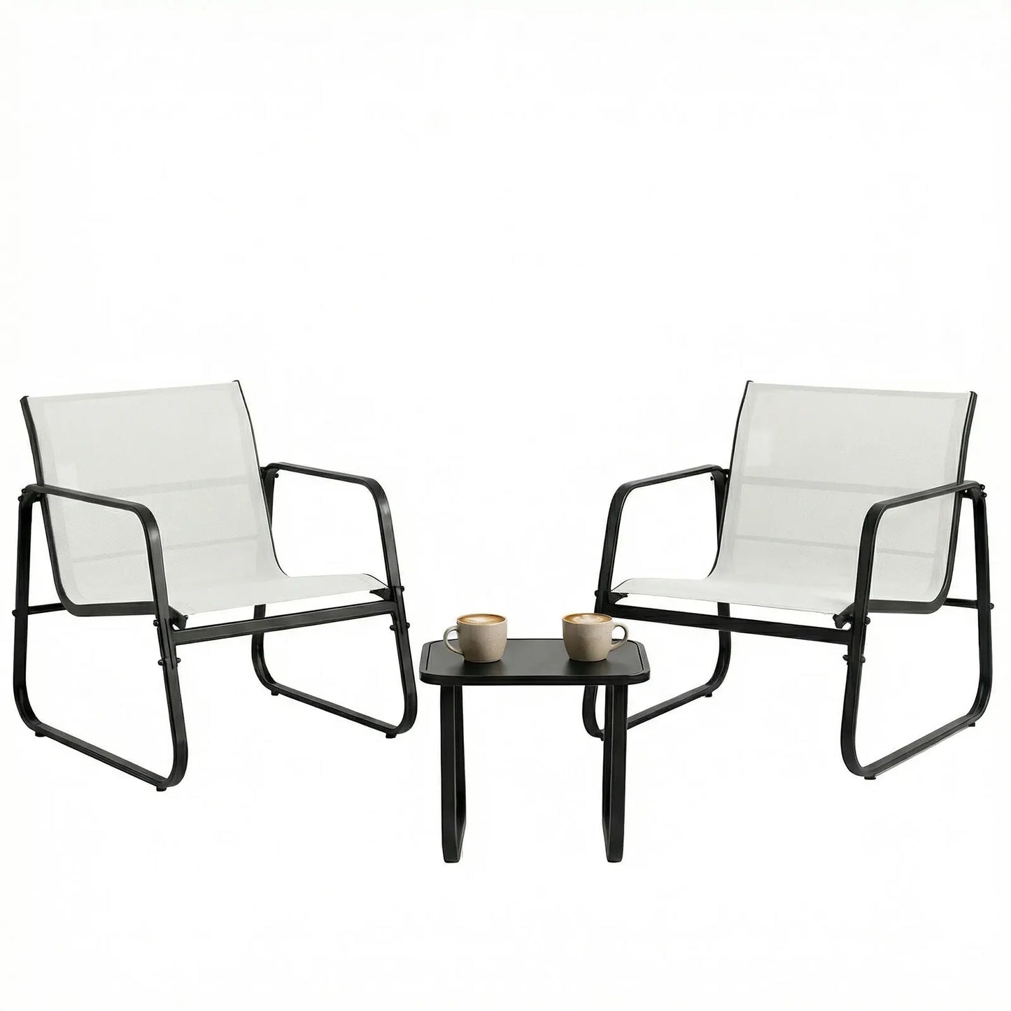 3 Pc Patio Furniture Set with Table