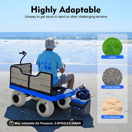 Inflatable Wheels Replacement Balloon Beach Tire