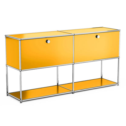 Modern Modular Metal Storage Cabinet Freestanding Organizer