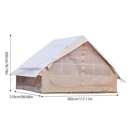 Large Inflatable Camping Tent with Skylight
