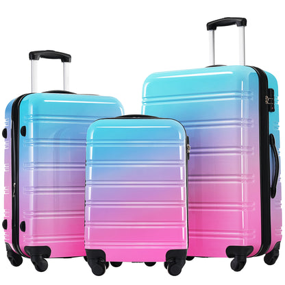 3 Piece  Hard-Shell Luggage Set