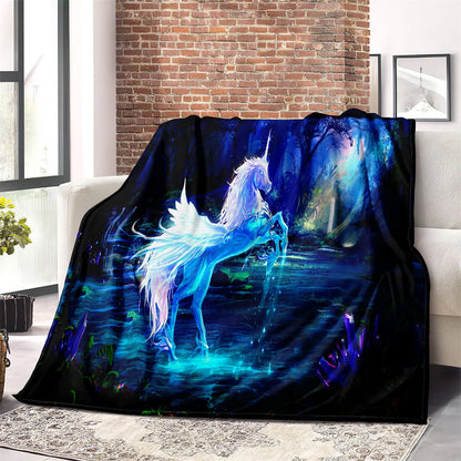 Fantasy Unicorn Blanket