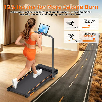 3.0HP 12% Incline Treadmill with Remote