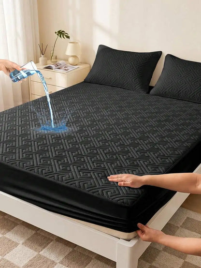 Waterproof Fitted Sheet With Deep Pocket