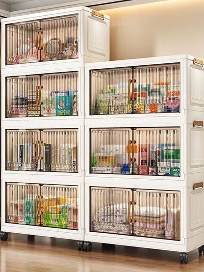 Foldable Plastic Storage Cabinet