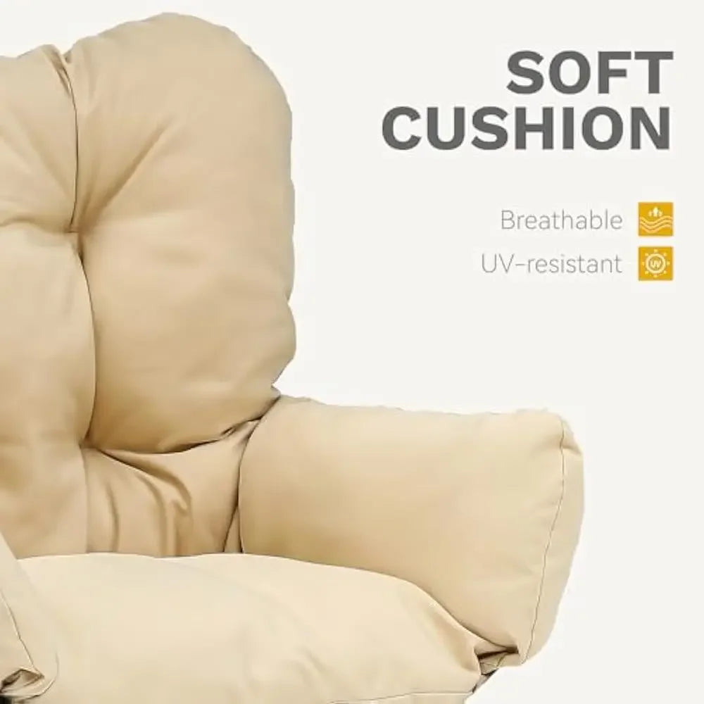 Rocking Egg Chair Indoor/Outdoor Lounger