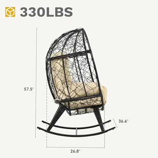 Rocking Egg Chair Indoor/Outdoor Lounger