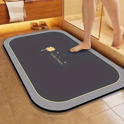 Bath Mat Quick Dry Super Absorbent Non-slip