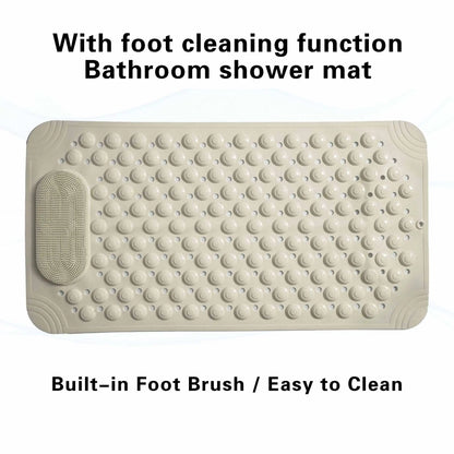 Non-Slip Shower Mat with Foot Massage