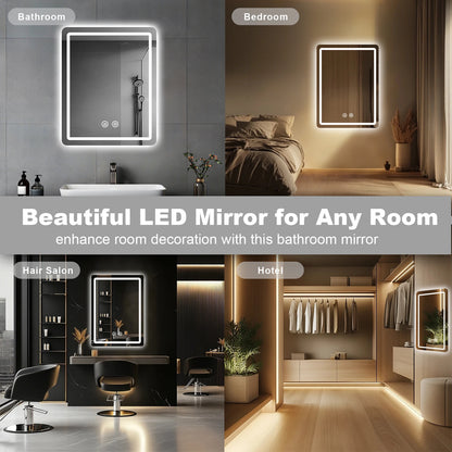 20x28 inch LED Bathroom Mirror Vanity Mirror