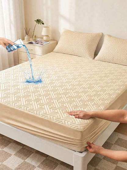 Waterproof Fitted Sheet With Deep Pocket