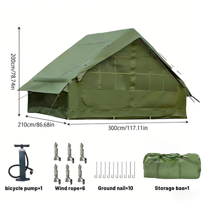 4-6 Person Outdoor Family Luxury Inflatable Tent