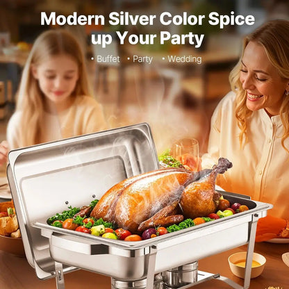 Buffet Catering Warmer Server Stand Fuel Holder