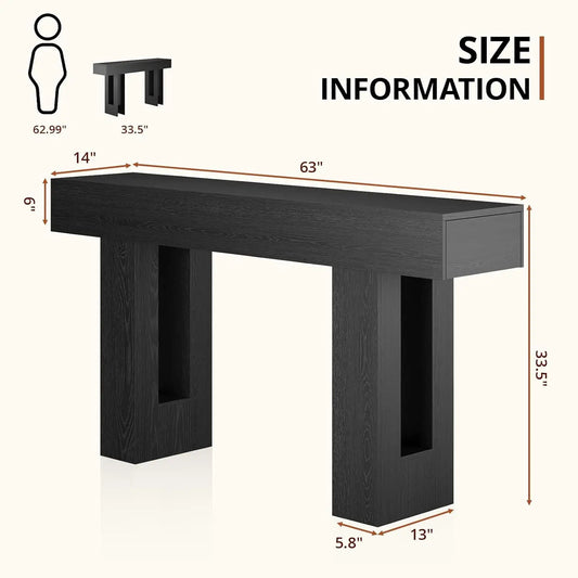 Console Table with Drawers