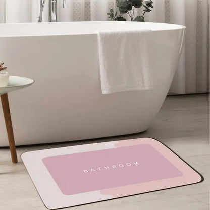 Diatomaceous Absorbent Bath Mat