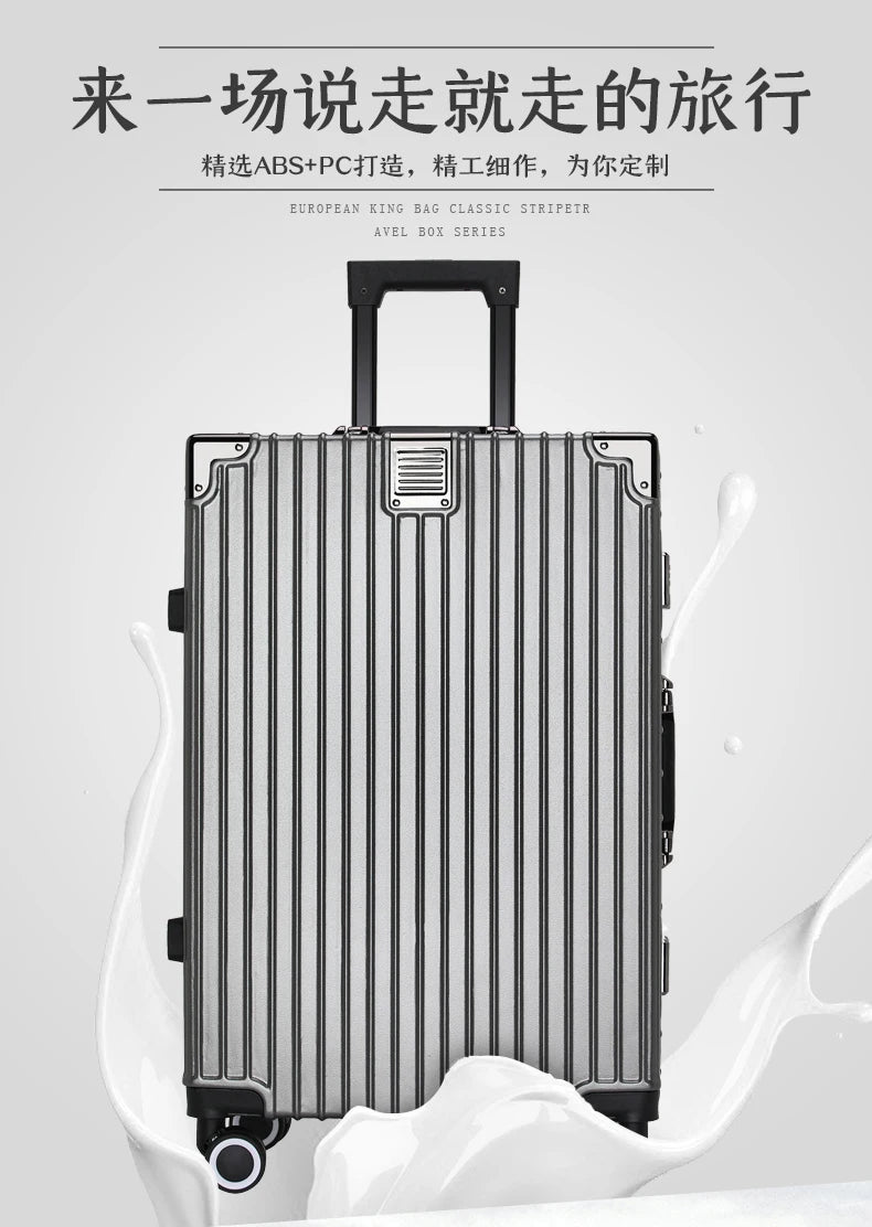 2-Pieces set travel luggage suitcase  20+26 inches
