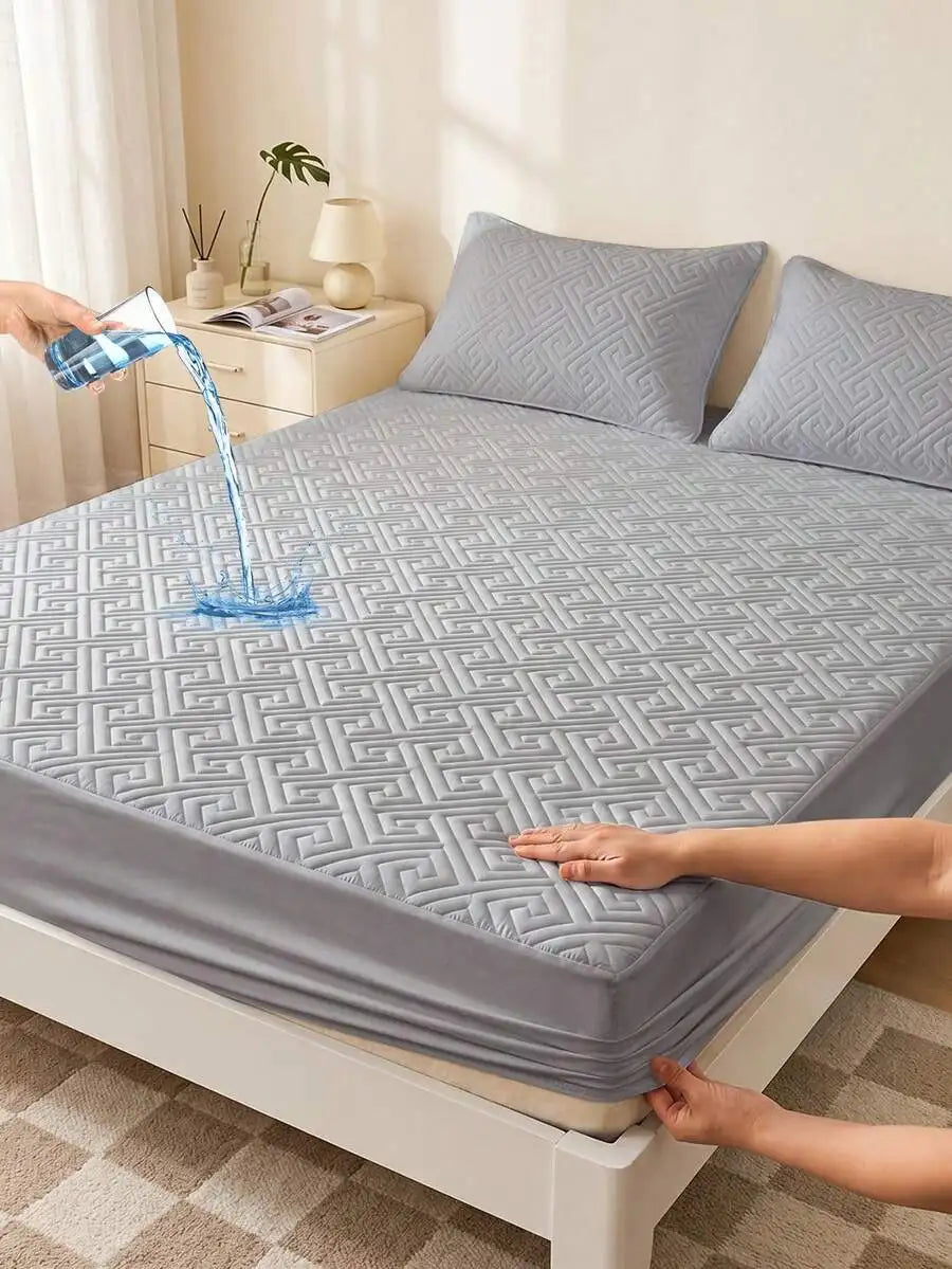 Waterproof Fitted Sheet With Deep Pocket