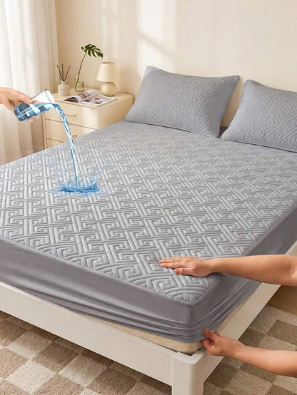 Waterproof Fitted Sheet With Deep Pocket