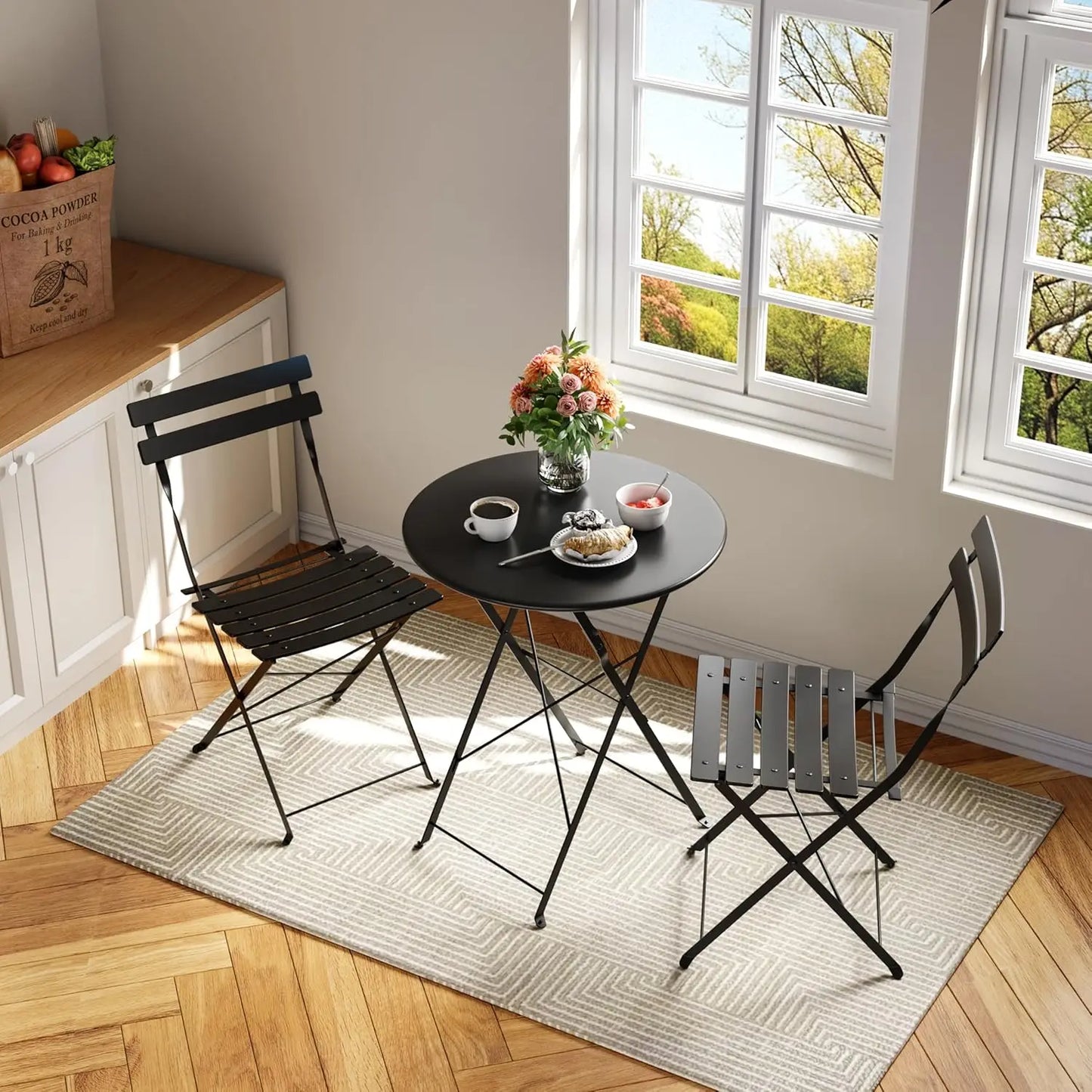 3Pcs Patio Bistro Set
