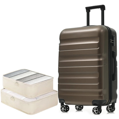 6-Piece ABS Hard-Shell Luggage Set