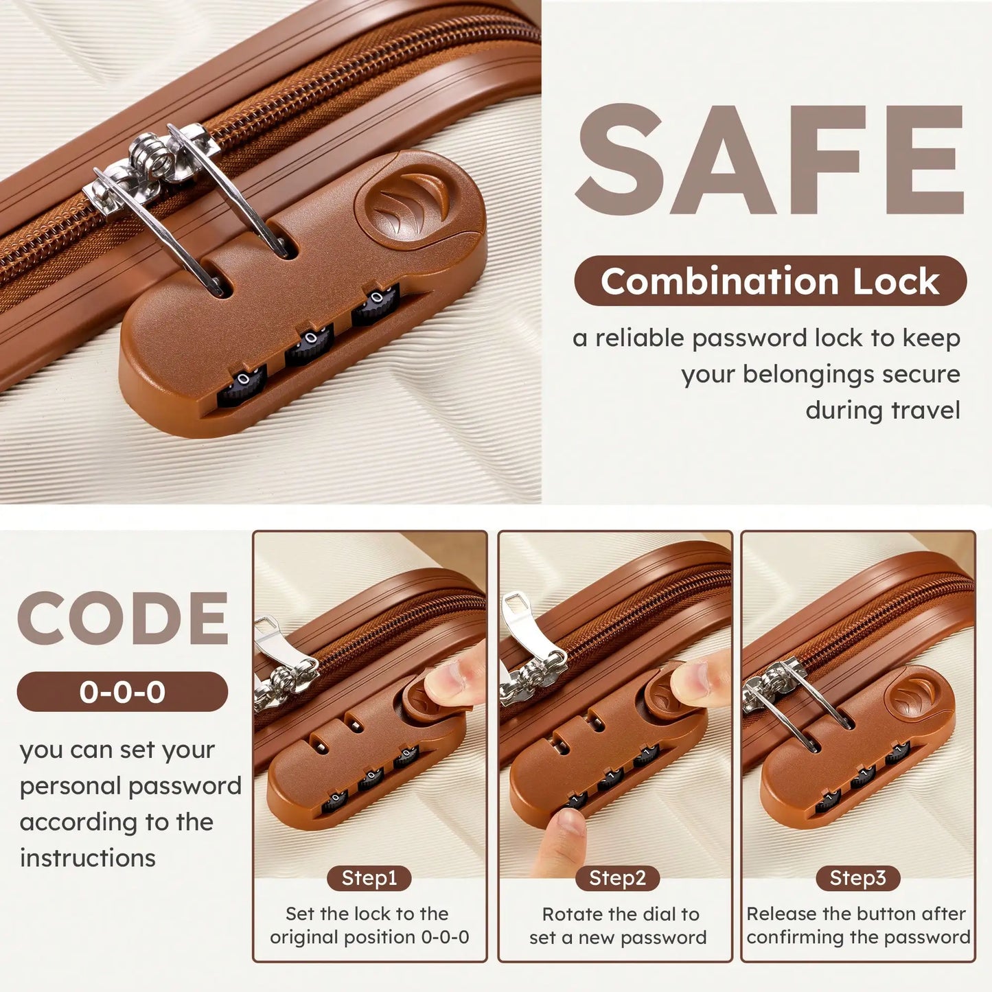 Large Capacity Luggage Set