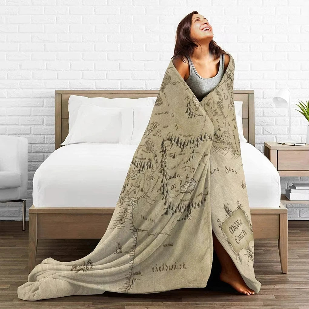 Lord Of Ring Style Blanket