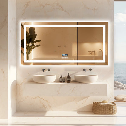Dimmable LED Bathroom Vanity Mirror
