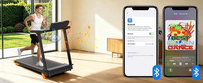 12% Incline, 3-in-1 Foldable Treadmills