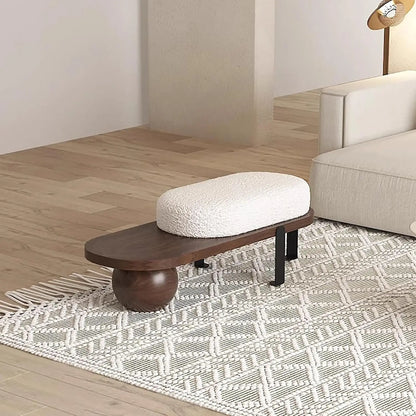 Modern Entryway Wooden Bench