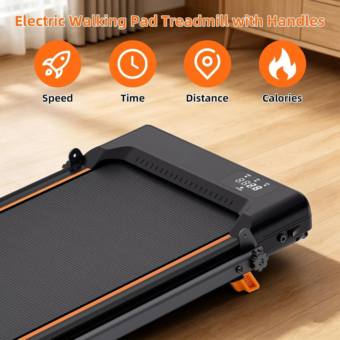 3.0HP 12% Incline Treadmill with Remote